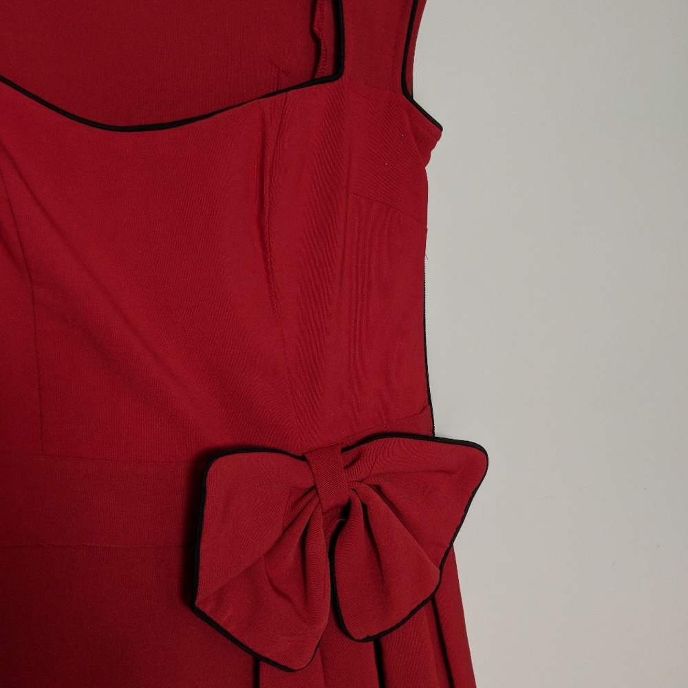 Red Lindy Bop Swing Dress.